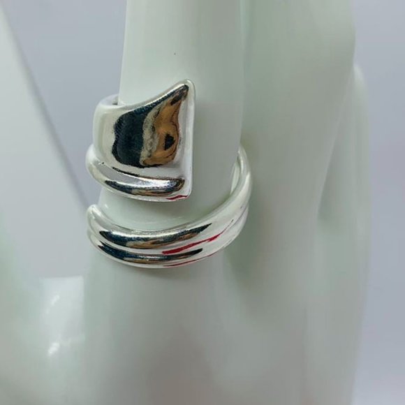 Uno de 50  ABRACADABRA RING sterling silver plated Ring - Light as a F - Picture 1 of 4